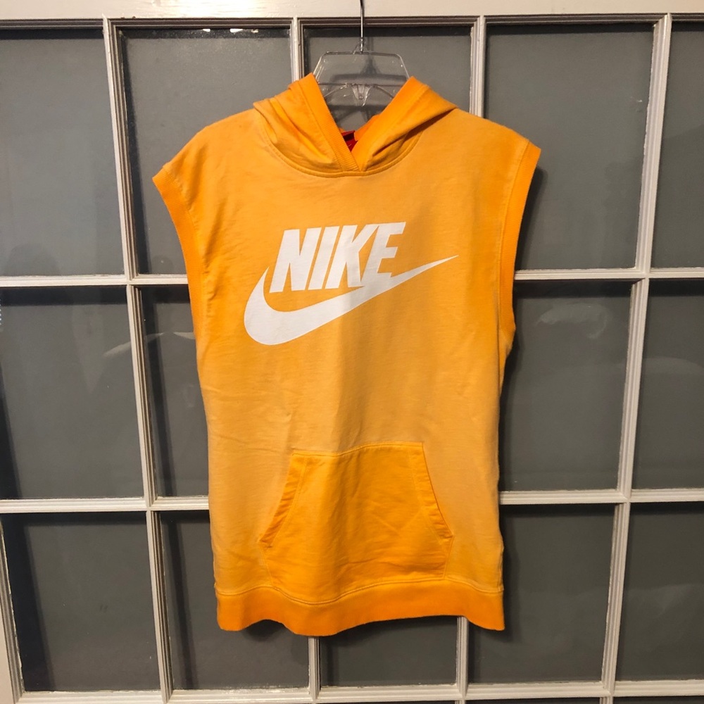 Nike Orange tank sweatshirt